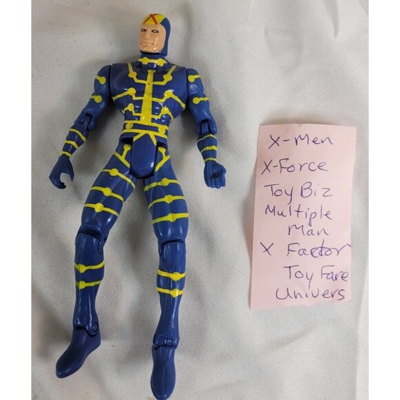 X-Men MULTIPLE MAN ToyBiz 1995 Jamie Madrox ToyFare Exclusive Marvel Figure 5" - Picture 1 of 8